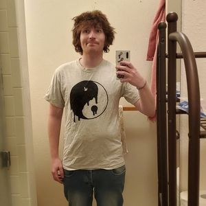 Yin yang shirt men's medium